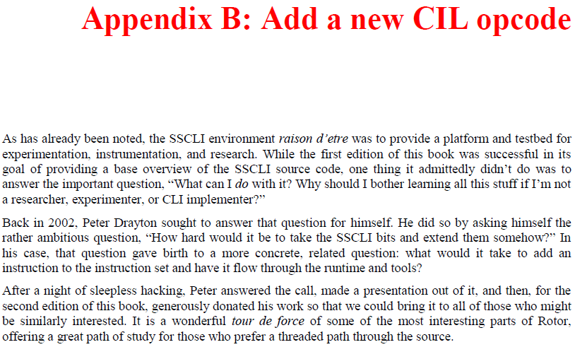 Appendix B - Add a new CIL opcode